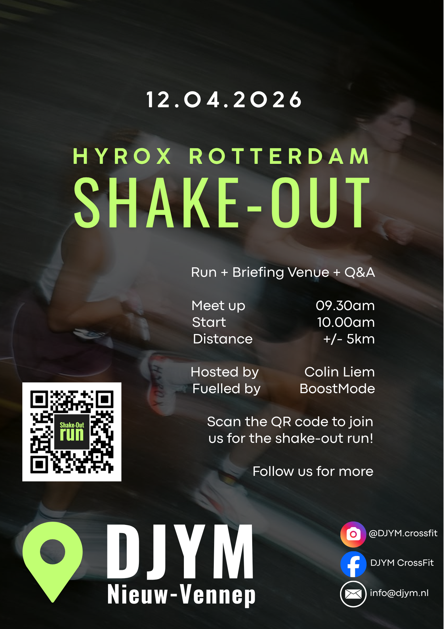 HYROX Shake Out Run
