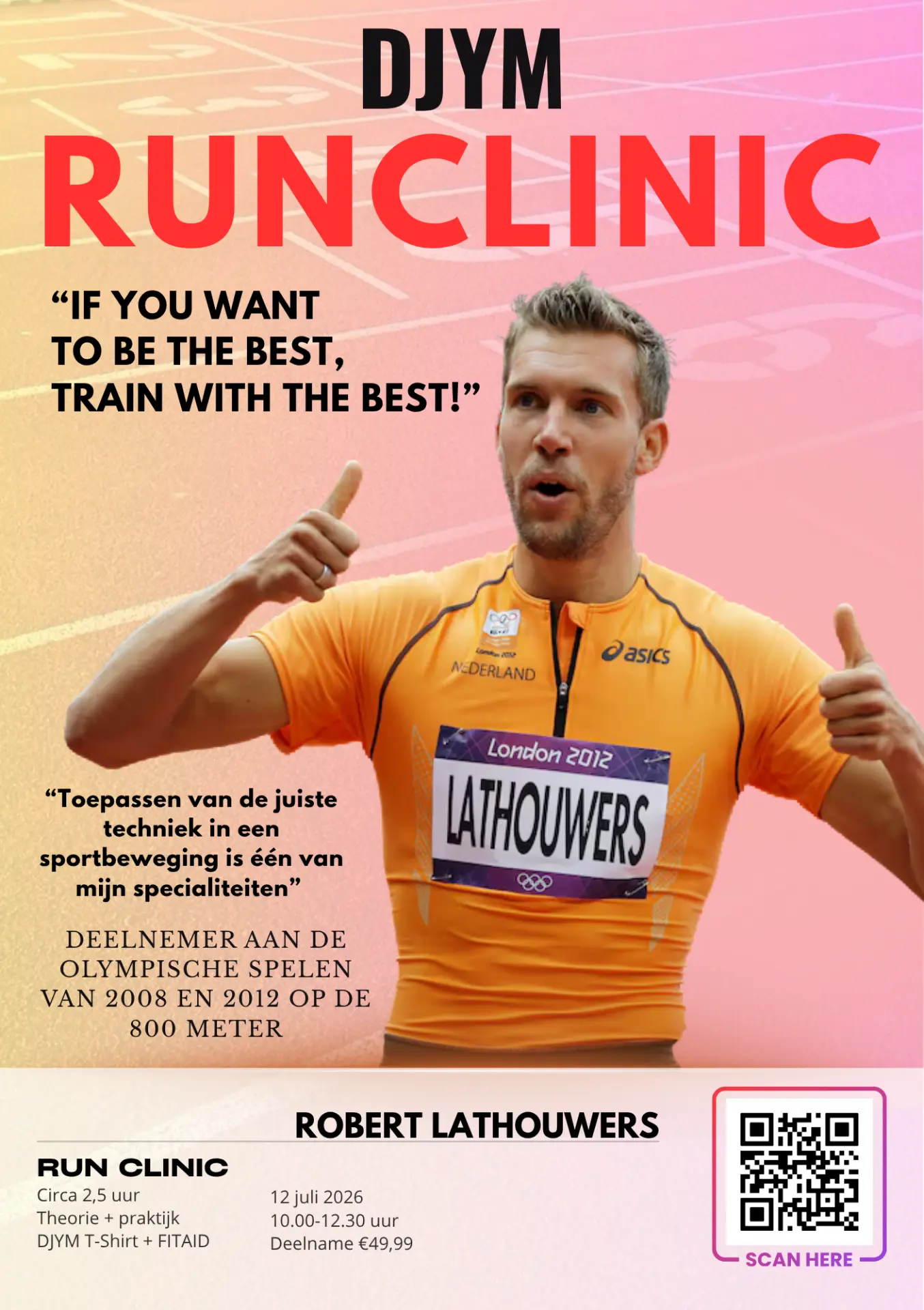 Runclinic met Robert Lathouwers